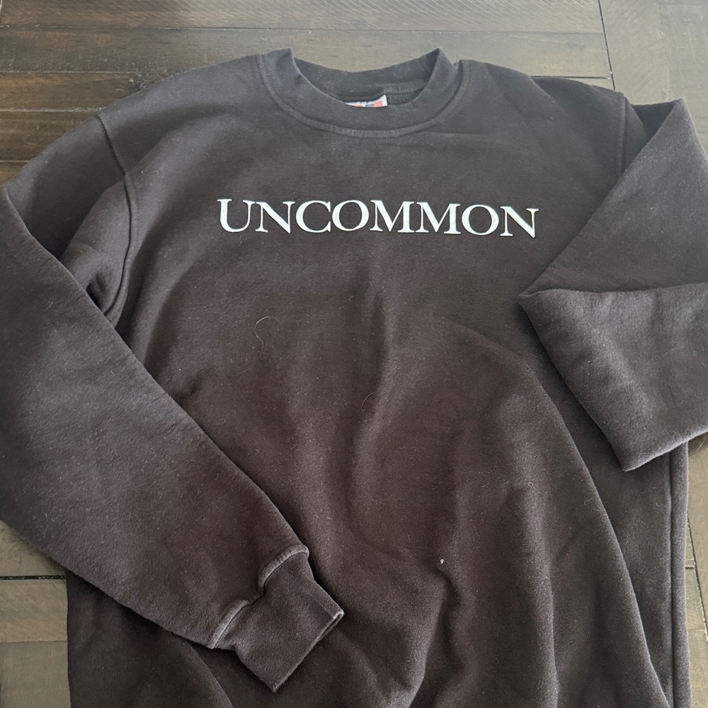 Uncommon James Chocolate Brown Crewneck Sweater